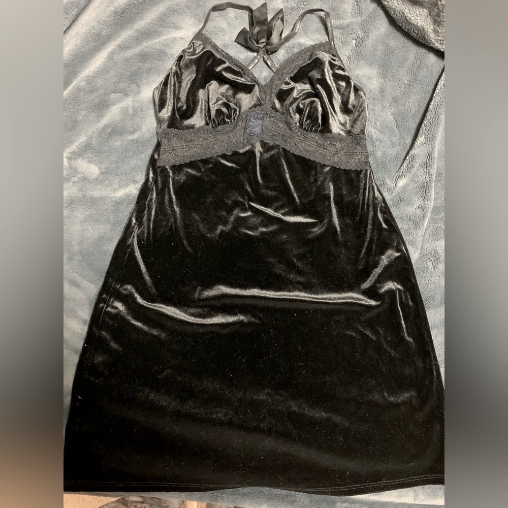 Velvet Lingerie Nightgown